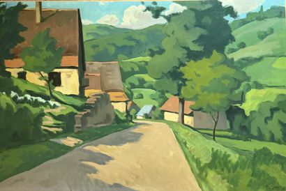 Pierre-Edmond PÉRADON (1893-1981) 
Vue de...