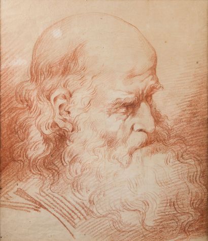 Ecole Française du XVIIIe siècle 
Portrait...