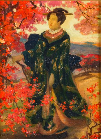 Henry Emile VOLLET (1861-1945)
Japonaise...