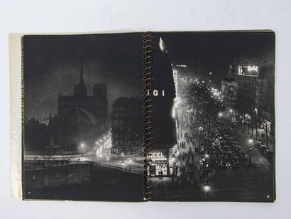 [BRASSAÏ] Paul MORAND. 
Paris de Nuit. 60...
