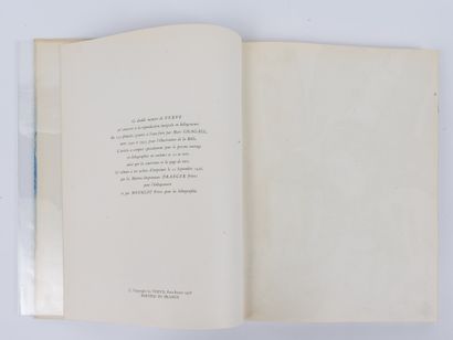 Revue Verve. Bible de CHAGALL. Vol. VIII,...