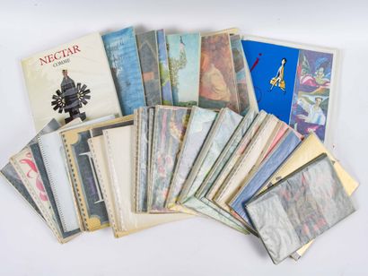 [Catalogues NICOLAS] Lot de 32 Catalogues...