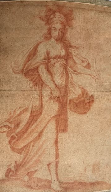 Ecole Française du XVIIe siècle 
Putti jouant...