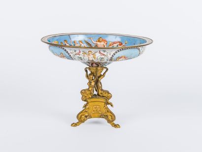 The abduction and return of Proserpine 
Enameled...
