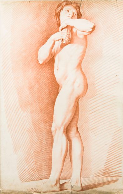 Carle VAN LOO (1705-1765)
Nus masculins 
Trois...