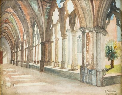 Lot comprenant : 

BOURDAGE (XX) 
Arcades...