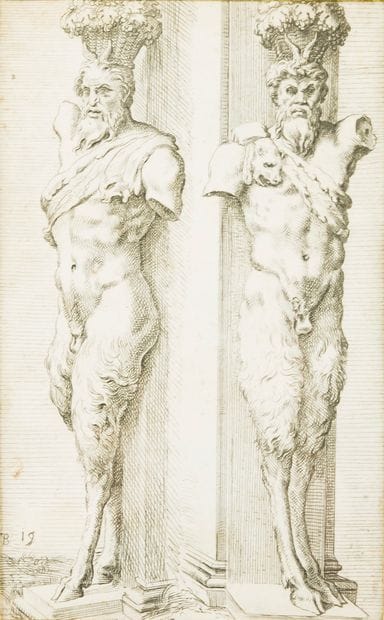 François PERRIER (c.1590-c.1650)
Cariatides...