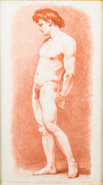 Carle VAN LOO (1705-1765)
Nus masculins 
Trois...