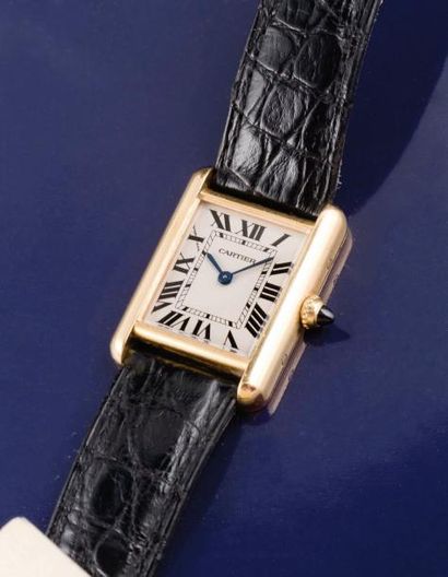 CARTIER
(TANK LADY - OR JAUNE), vers 1990...