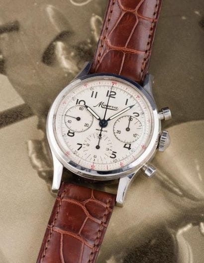 MINERVA
(CHRONOGRAPHE PILOTE - TRI-COMPAX...