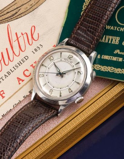 LECOULTRE
(MEMOVOX MÉCANIQUE - ACIER N° 705015),...