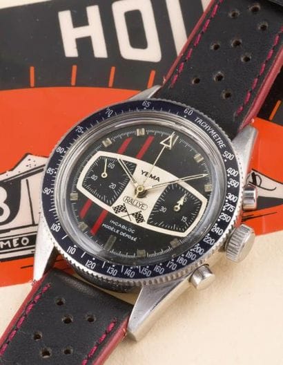 YEMA
(CHRONOGRAPHE PILOTE - RALLYE), vers...