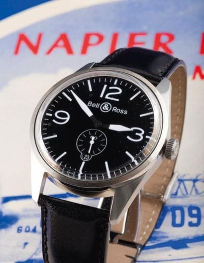 BELL & ROSS
(VINTAGE BR 123 - BLACK), vers...