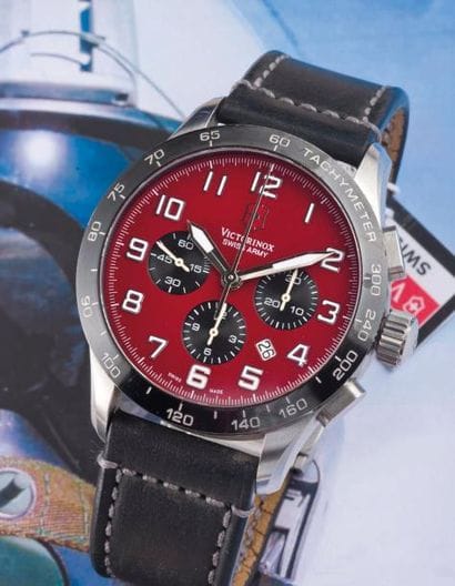 VICTORINOX - SWISS ARMY
(CHRONOGRAPHE AIRBOSS...
