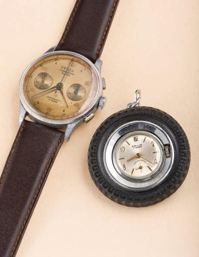 Lot PILOTE
(CHRONOGRAPHE HELVIA ANTIMAGNETIC...