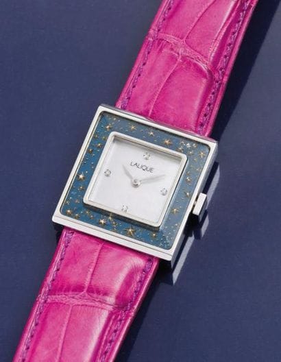 LALIQUE
(CARRÉ MILLÉSIME 2003 - LUNETTE ÉTOILÉE),...