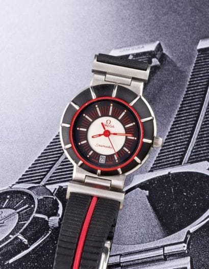 OMEGA
(SEAMASTER - DYNAMIC LADY), vers 1980...