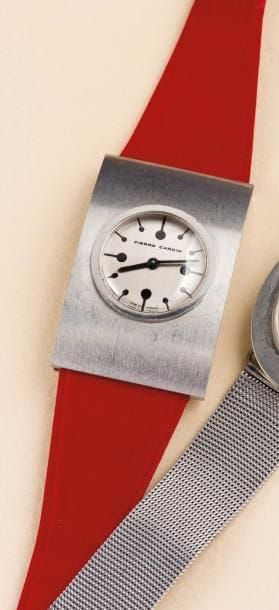 PIERRE CARDIN by Jaeger
(RECTANGLE GT - ACIER),...