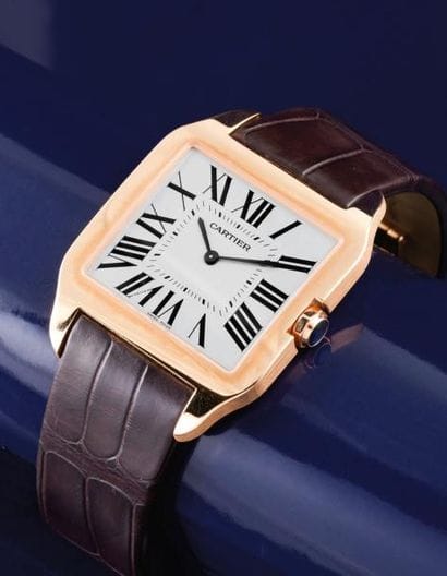 CARTIER
(SANTOS DUMONT OR ROSE - GRAND MODÈLE...