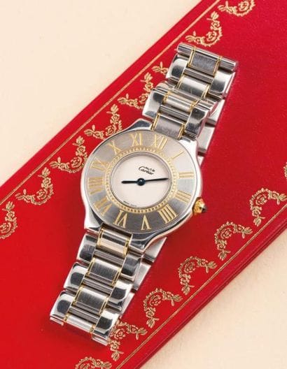 CARTIER
(MUST 21 - MEDIUM), vers 1993 Classique...
