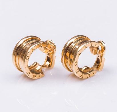 BULGARI
Paire de clips d'oreilles «B Zero...