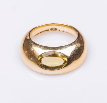 GEORG JENSEN
Bague jonc asymétrique en or...