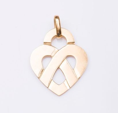 POIRAY
Pendentif c?urs entrelacés grand modèle...