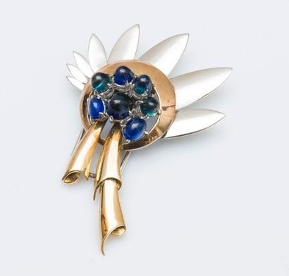 Clip de revers en or jaune 18 carats (750...