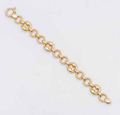 UNOAERRE

Bracelet en or jaune 18 carats...