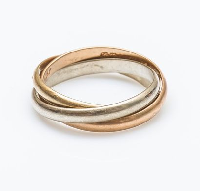 CARTIER PARIS

Alliance «Trinity» en or de...