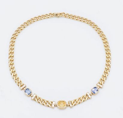BULGARI

Collier en or jaune 18 carats (750...