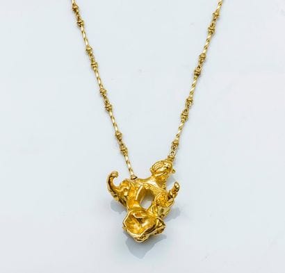 SALVADOR DALI

Spectaculaire collier surréaliste...