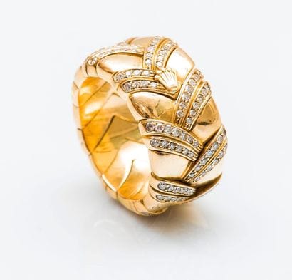ROLEX

Bague jonc large flexible ouvrant...