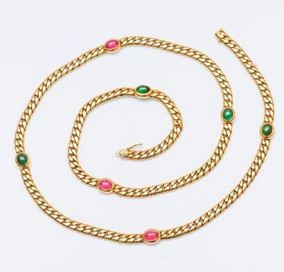 BULGARI

Sautoir en or jaune 18 carats (750...