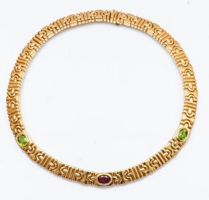 BULGARI

Collier ras de cou articulé «Collection...
