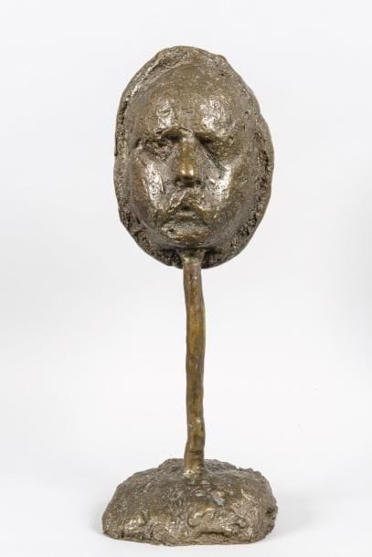 CESAR (1921-1998), 1973
La tête au pain

Bronze...