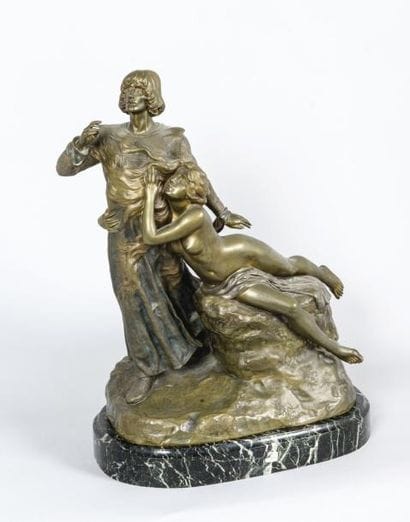 LOUIS CHALON (1866-1940)
Tannhauser

Bronze...