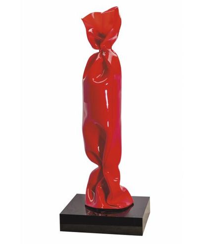 Laurence JENKELL (1965-) 
WRAPPING ROUGE
Sculpture...