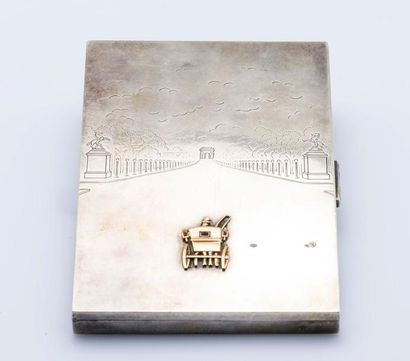 MELLERIO dits MELLER
Poudrier rectangulaire...