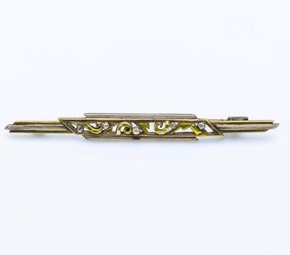 ARISTIDE COLOTTE
Broche barrette en argent...