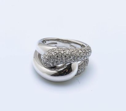 ANTONELLIS
Bague en or gris 18 carats (750...