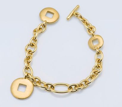 POMELATTO
Bracelet breloque en or jaune 18...
