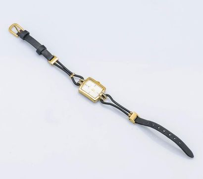 CHARLES JOURDAIN
Montre de dame en métal...