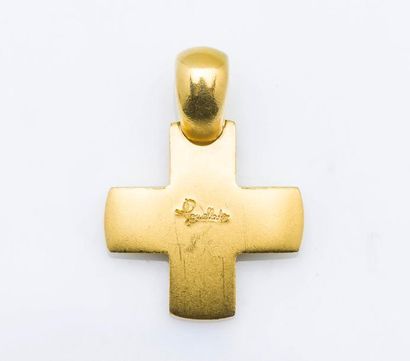 POMELLATO
Pendentif croix en or jaune 18...