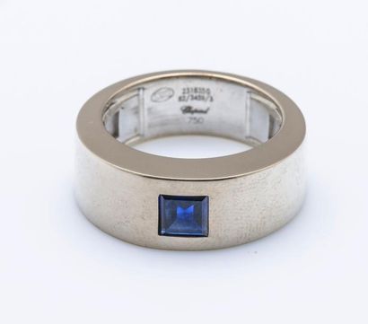 CHOPARD
Bague en or gris 18 carats (750 millièmes)...