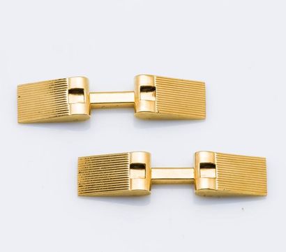 CARTIER
Paire de boutons de manchettes à...