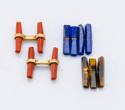 CARTIER Paris
Paire de boutons de manchettes...