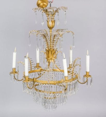 BAGUES
Lustre en forme de pagode 

(quelques...