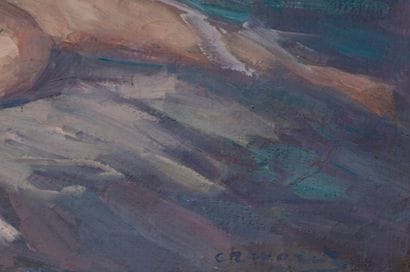 Pavel CHMAROFF (1874-1950),
Nu allongé au...