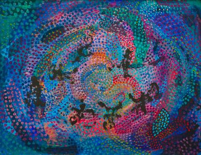 Aline GAGNAIRE (1911-1997),
New cosmologie...